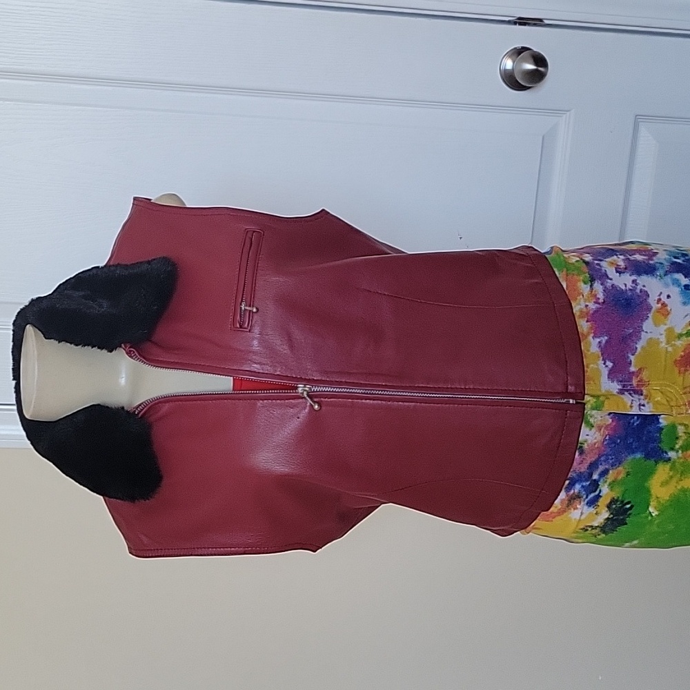 Genuine leather Vest